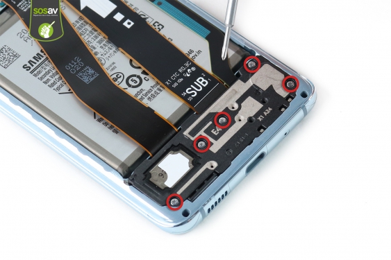 Guide photos remplacement vibreur Galaxy S20 (Etape 10 - image 1)