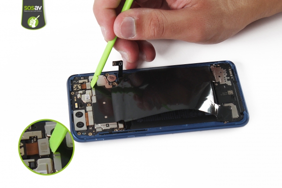 Guide photos remplacement caméra avant Honor 9 (Etape 13 - image 1)