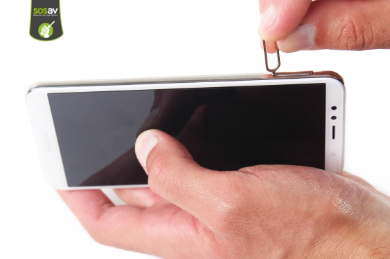 Guide photos remplacement câble d'interconnexion Huawei Y6 2018 (Etape 2 - image 2)