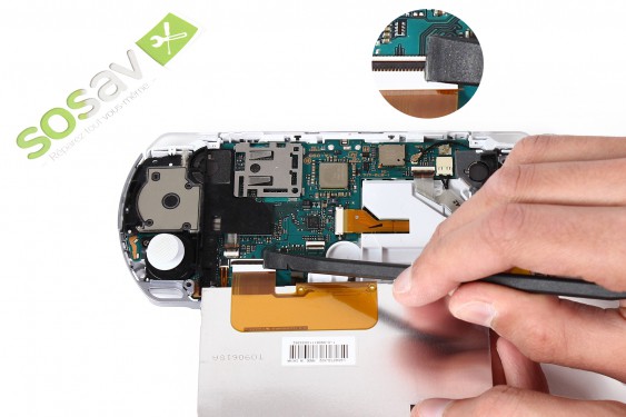 Guide photos remplacement antenne wifi PSP 3000 (Etape 22 - image 2)