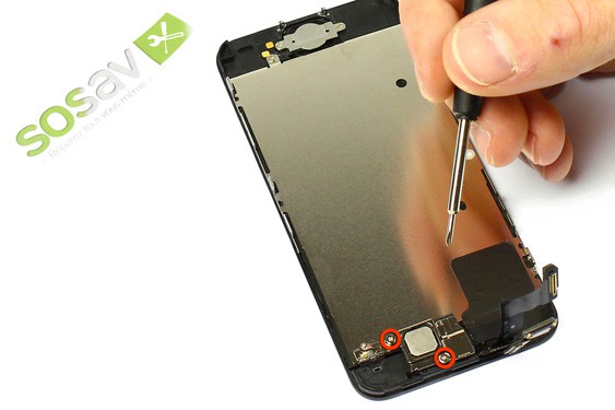 Guide photos remplacement haut-parleur interne iPhone 5C (Etape 9 - image 1)
