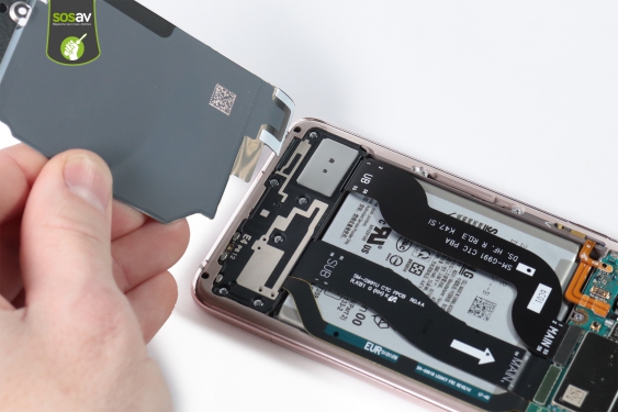 Guide photos remplacement batterie Galaxy S21 (Etape 9 - image 4)