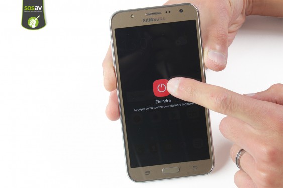 Guide photos remplacement caméra arrière Galaxy J7 2015 (Etape 1 - image 3)