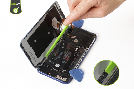 Guide photos remplacement connecteur de charge Xiaomi Redmi 7 (Etape 6 - image 1)