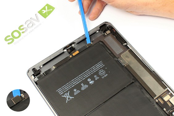 Guide photos remplacement batterie iPad Air 1 WiFi (Etape 20 - image 1)