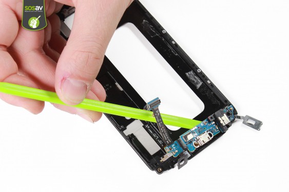 Guide photos remplacement connecteur de charge Samsung Galaxy S6 (Etape 33 - image 4)