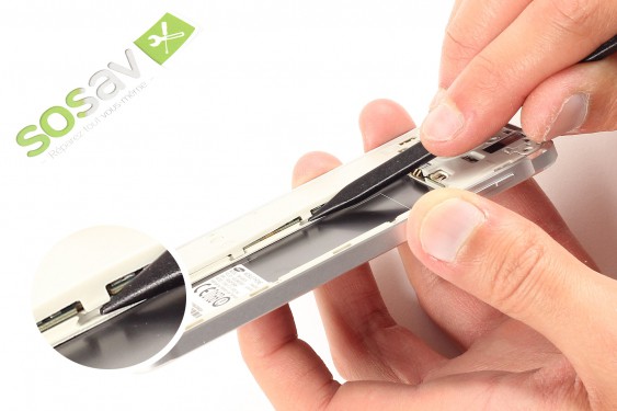 Guide photos remplacement connecteur de charge Samsung Galaxy Alpha (Etape 10 - image 2)