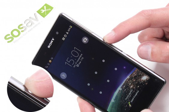 Guide photos remplacement caméra arrière Xperia Z1 (Etape 1 - image 1)