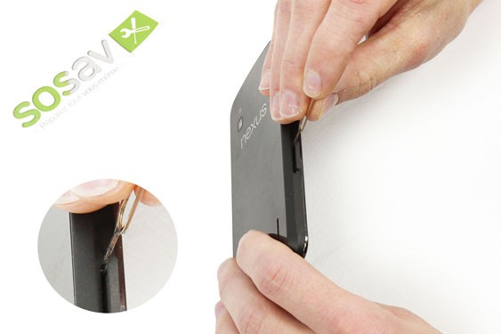 Guide photos remplacement coque-arrière Nexus 4 (Etape 1 - image 2)