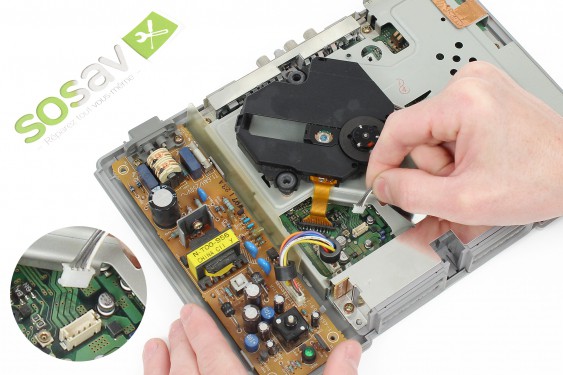 Guide photos remplacement châssis interne Playstation (Etape 4 - image 3)