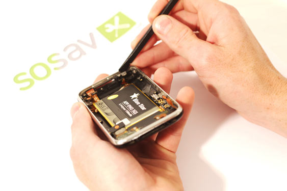 Guide photos remplacement bouton vibreur (mute) iPhone 3GS (Etape 18 - image 1)