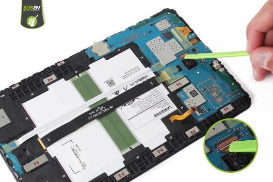 Guide photos remplacement caméra arrière Galaxy Tab A 10.1" (2016) (Etape 13 - image 1)