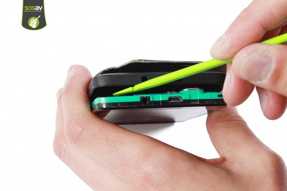 Guide photos remplacement vitre tactile Wiko Rainbow 4G (Etape 2 - image 3)