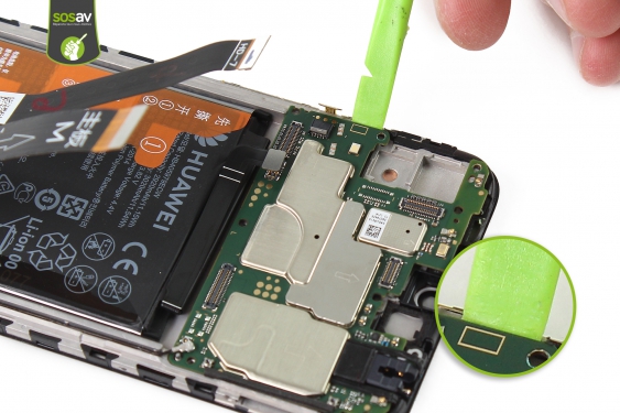 Guide photos remplacement ecran Huawei Y6 2019 (Etape 23 - image 2)