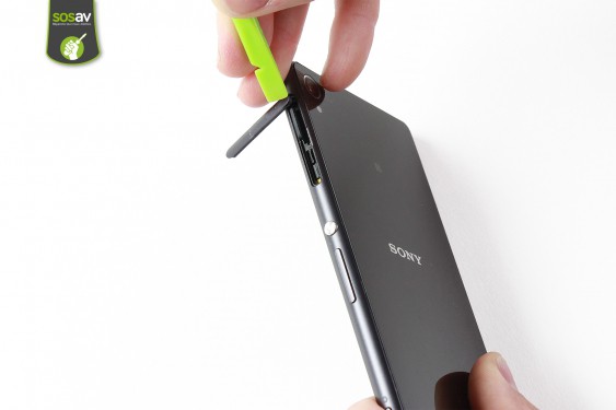 Guide photos remplacement carte microsd Xperia Z3 (Etape 3 - image 3)