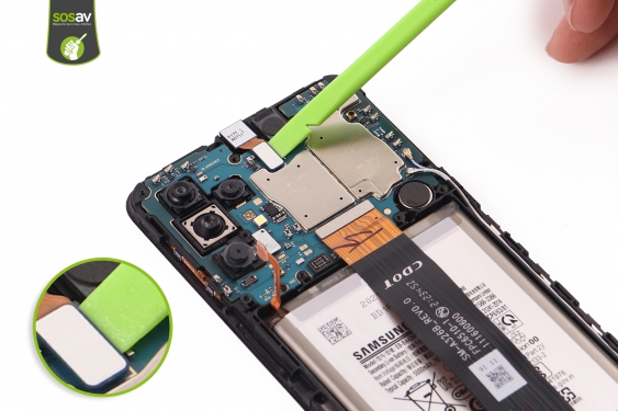 Guide photos remplacement caméra avant Galaxy A32 (Etape 10 - image 1)