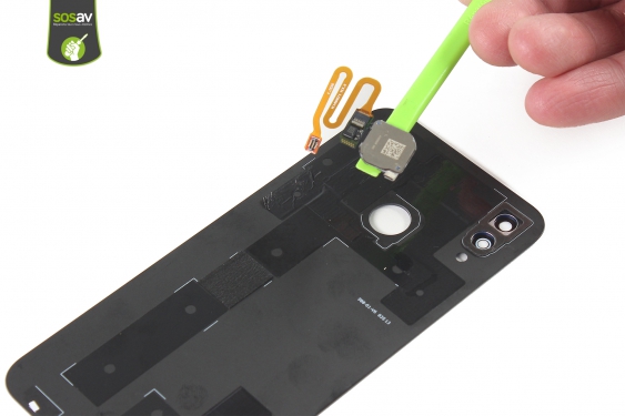 Guide photos remplacement vitre arrière + capteur empreinte Huawei P20 Lite (Etape 10 - image 4)