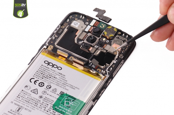 Guide photos remplacement ecran complet (châssis + écran) Oppo A5 (2020) (Etape 22 - image 2)