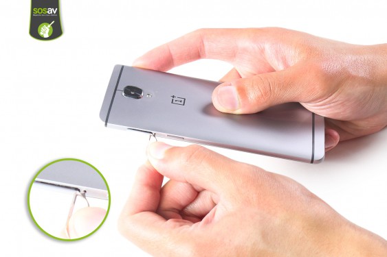 Guide photos remplacement nappe boutons de façade OnePlus 3 (Etape 2 - image 2)