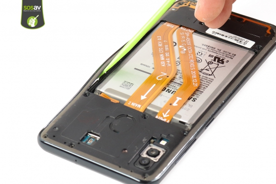 Guide photos remplacement connecteur de charge Galaxy A30 (Etape 7 - image 2)
