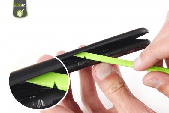 Guide photos remplacement vitre tactile Wiko Cink Peax 2 (Etape 2 - image 3)