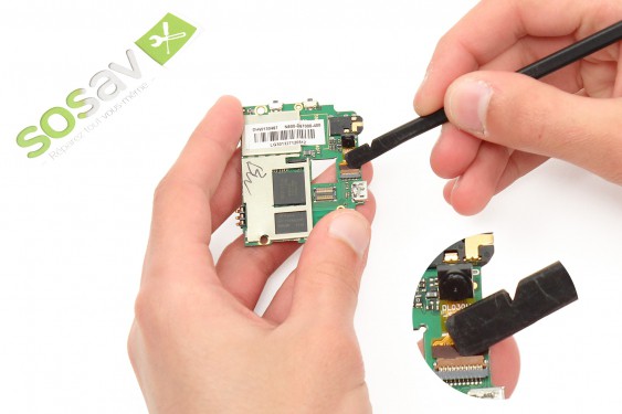 Guide photos remplacement caméra avant Wiko Sublim (Etape 27 - image 1)