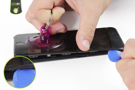 Guide photos remplacement caméra avant / capteur proximité iPhone 7 Plus (Etape 5 - image 2)