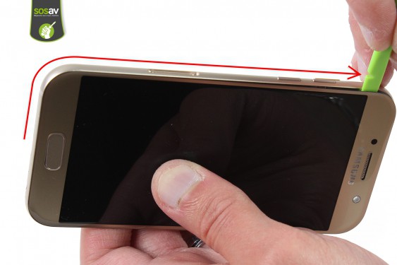 Guide photos remplacement nappe boutons tactiles Samsung Galaxy A5 2017 (Etape 26 - image 1)