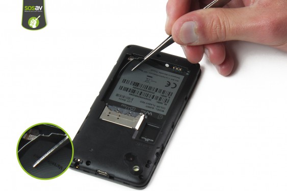 Guide photos remplacement châssis Wiko Sunny (Etape 11 - image 2)