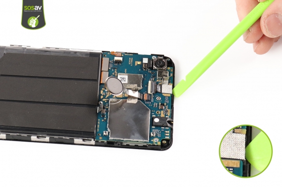 Guide photos remplacement caméra avant Wiko View Max (Etape 12 - image 1)