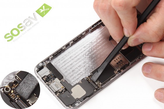 Guide photos remplacement nappe bouton power iPhone 6 (Etape 18 - image 2)