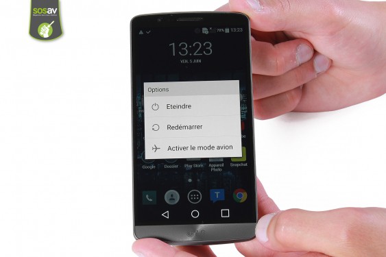 Guide photos remplacement ecran complet G3 (Etape 1 - image 2)