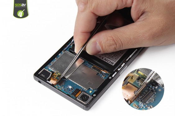 Guide photos remplacement caméra avant Xperia Z5 (Etape 14 - image 2)