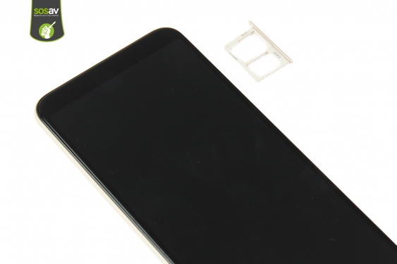 Guide photos remplacement haut-parleur externe Galaxy A6+ (2018) (Etape 3 - image 1)