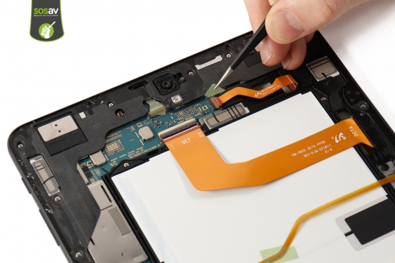 Guide photos remplacement bouton home & capteur d'empreinte Galaxy Tab S3 9.7 (Etape 8 - image 4)