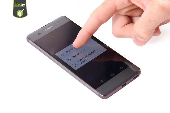 Guide photos remplacement caméra arrière Xperia XA (Etape 1 - image 3)