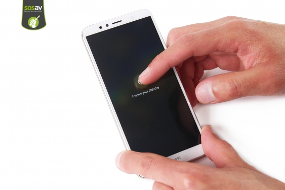 Guide photos remplacement câble d'interconnexion Huawei Y6 2018 (Etape 1 - image 3)