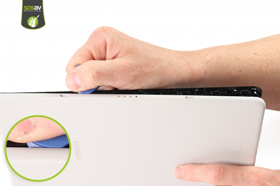 Guide photos remplacement ecran complet (tactile + lcd + châssis) Galaxy Tab A 10,5 (2018) (Etape 3 - image 2)