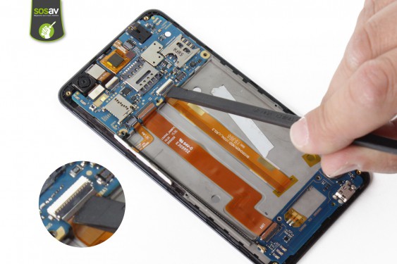 Guide photos remplacement carte mère Wiko Rainbow Up 4G (Etape 14 - image 2)