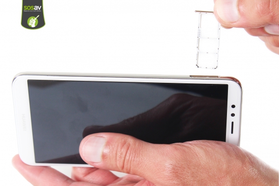 Guide photos remplacement câble d'interconnexion Huawei Y6 2018 (Etape 2 - image 3)