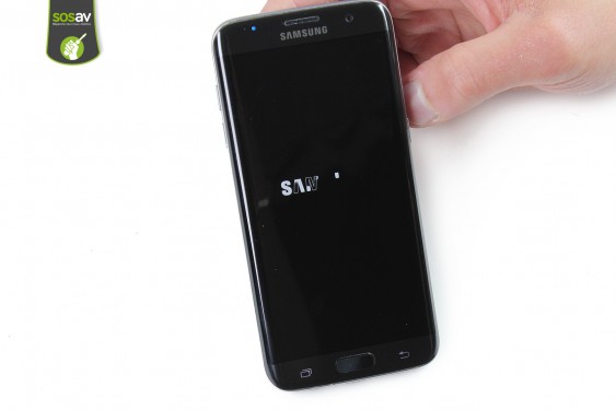 Guide photos remplacement vitre de la caméra arrière Samsung Galaxy S7 Edge (Etape 1 - image 4)