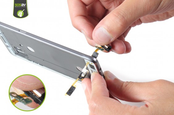 Guide photos remplacement nappe bouton home + touches tactiles + prise jack Samsung Galaxy J5 2016 (Etape 26 - image 1)