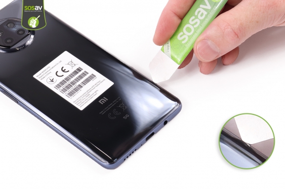 Guide photos remplacement vibreur Xiaomi Mi 10T Lite (Etape 4 - image 2)