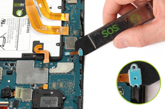 Guide photos remplacement microphone Galaxy Tab A 10,5 (2018) (Etape 7 - image 2)