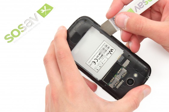 Guide photos remplacement vitre tactile Wiko Sublim (Etape 8 - image 2)