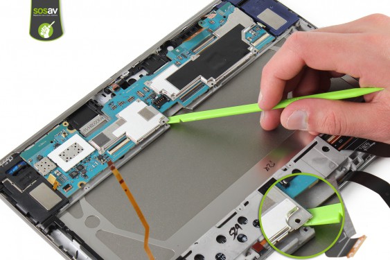 Guide photos remplacement haut-parleur gauche Galaxy Note 10.1 (Etape 36 - image 1)