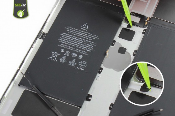 Guide photos remplacement batterie iPad Pro 12,9" (2015) (Etape 31 - image 3)
