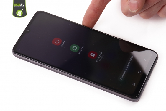 Guide photos remplacement batterie Galaxy A32 (Etape 1 - image 2)