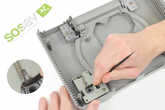 Guide photos remplacement bouton open Playstation (Etape 4 - image 2)