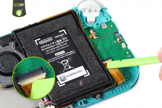 Guide photos remplacement coque avant Nintendo Switch Lite (Etape 33 - image 1)